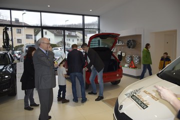 Verlosung "Skoda Fabia 25" Grieskirchner Weihnachtsaktion