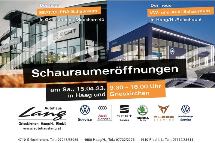 Schauraumeröffnung