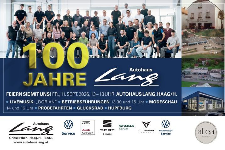 100 Jahre Autohaus Lang